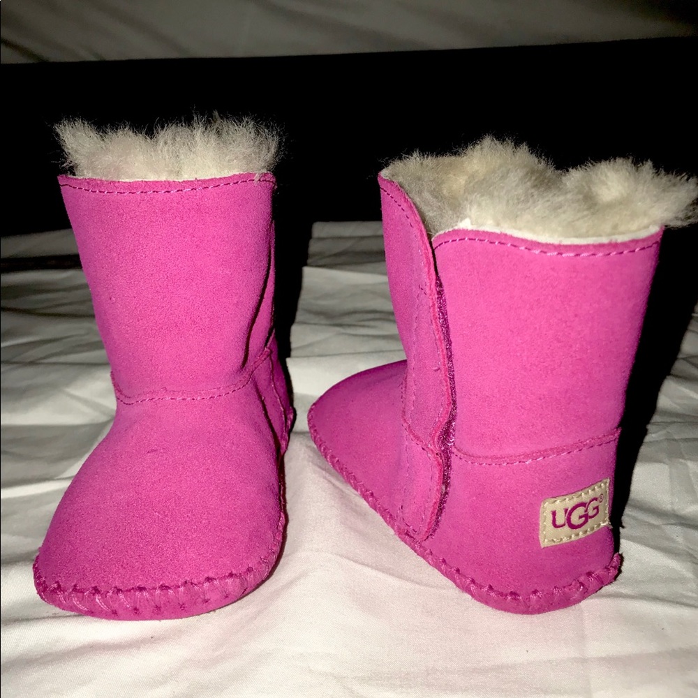 Pink Ugg Toddler Boots Size 4/5